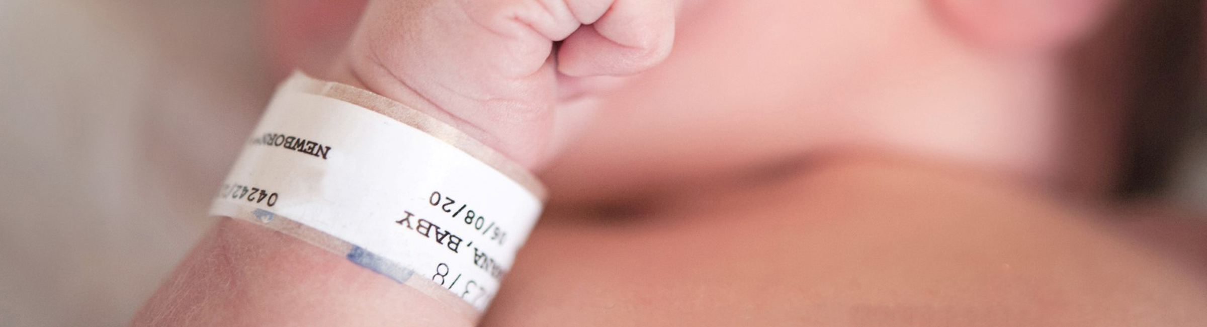 hospital baby identifcation wristband
